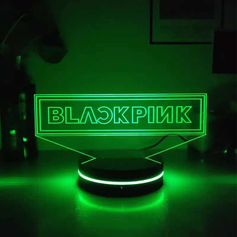 چراغ خواب مدل گروه بلک پینک black pink