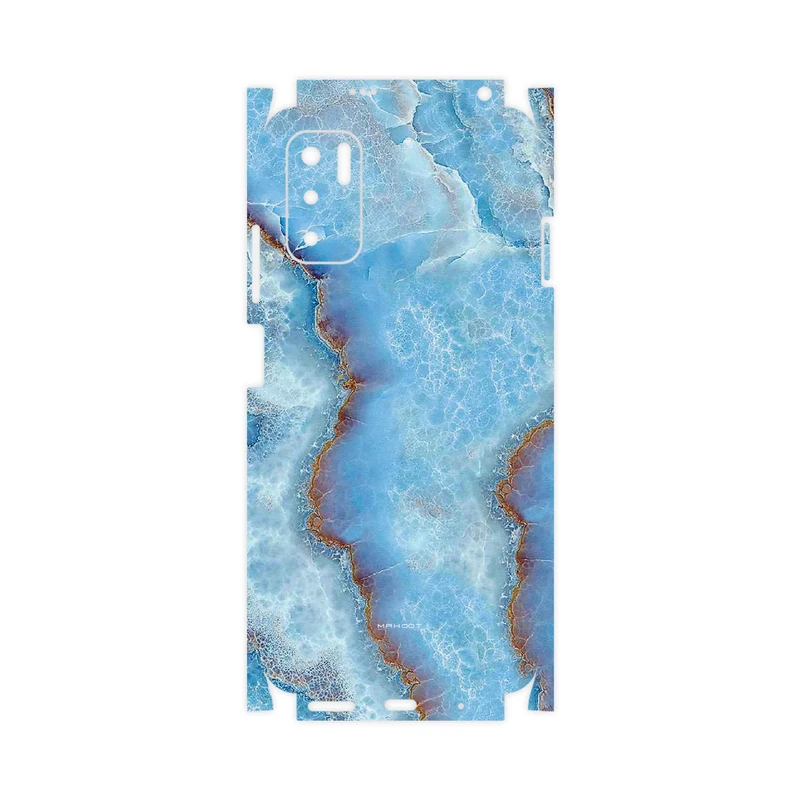 برچسب پوششی ماهوت مدل Blue-Ocean-Marble-FullSkin مناسب برای گوشی موبایل شیائومی Redmi Note 10 5G
