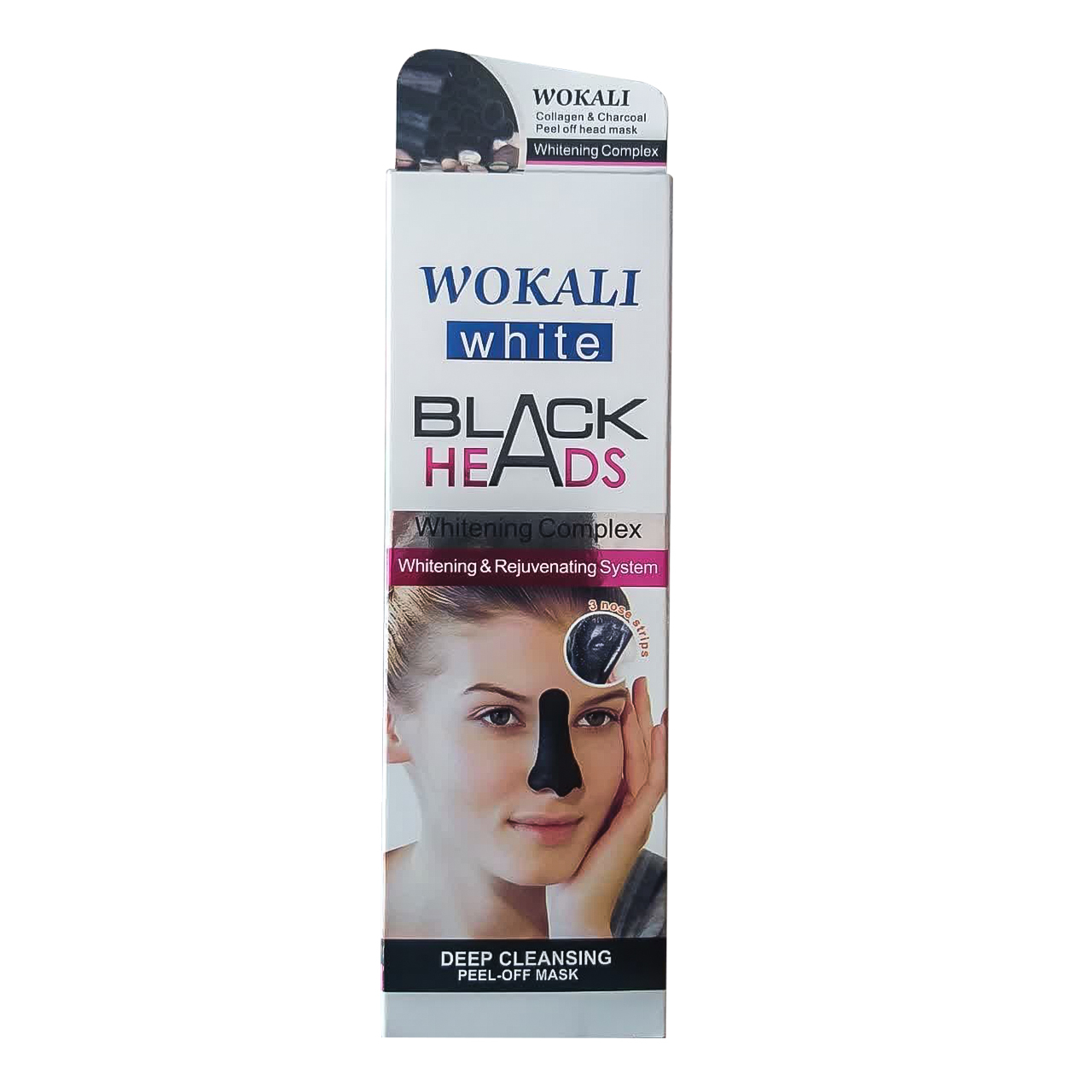 ماسک صورت وکالی مدل کربن فعال ذغالی مناسب برای انواع پوست حجم 130میلی لیتر