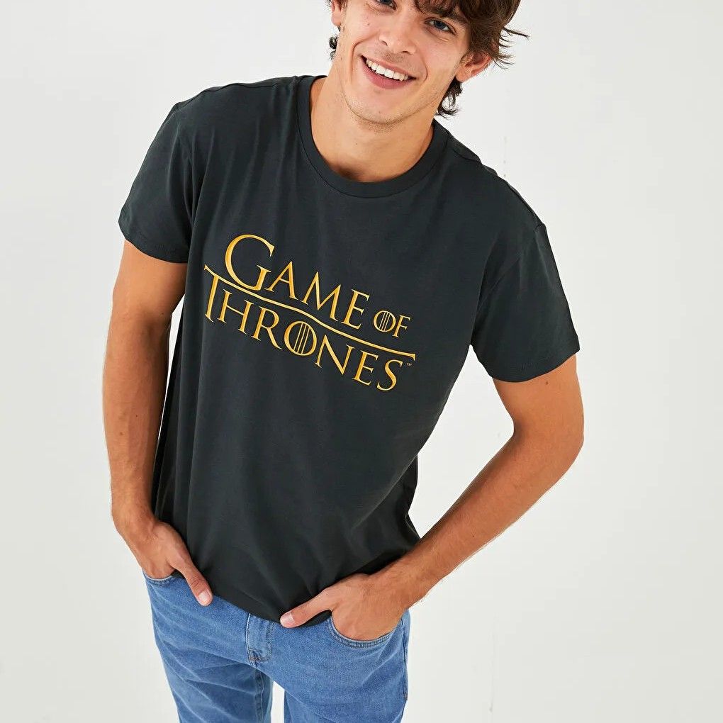 تی شرت آستین کوتاه مردانه ال سی وایکیکی مدل GAME OF THRONES -  - 3