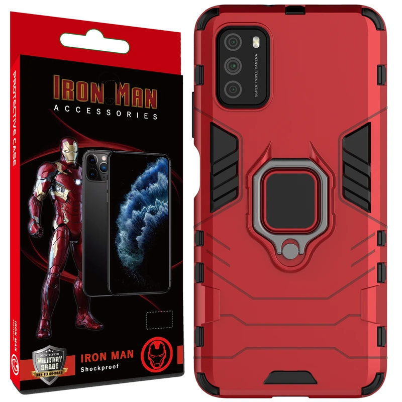  کاور آیرون من مدل BatMan مناسب برای گوشی موبایل شیائومی Mi Poco M3 