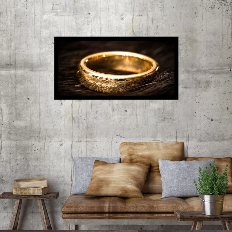 تابلو بکلیت طرح حلقه ی طلا مدل B-S3891