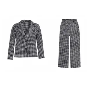 کت و شلوار رسمی دخترانه مدل پیچازی کد ترانه