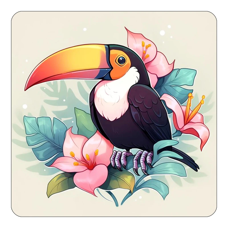 مگنت کاکتی طرح حیوانات رنگی مدل mp25502