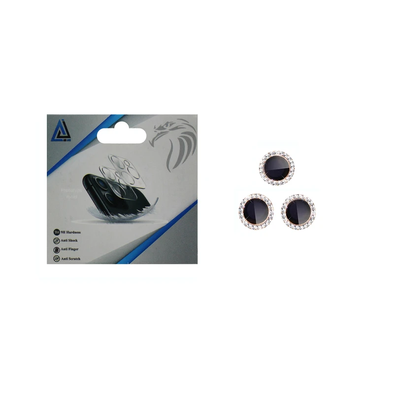 محافظ لنز دوربین مدل Diamond_4G Ultra مناسب برای گوشی موبایل اپل iphone 13 Pro