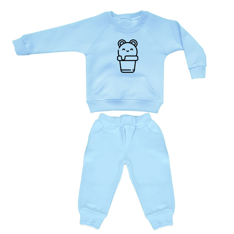 ست سویشرت و شلوار پسرانه مدل KIDS0053-S&J-BBD