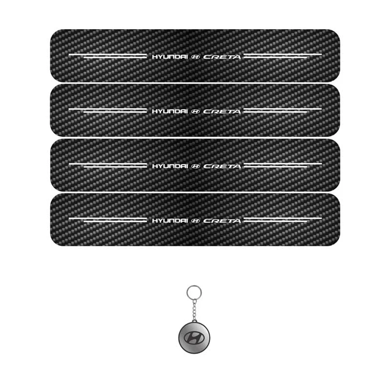 برچسب پارکابی مهدیار طرح کربن کد LCE0057 مناسب برای هیونداکرتا مجموعه 4 عددی به همراه جاکلیدی