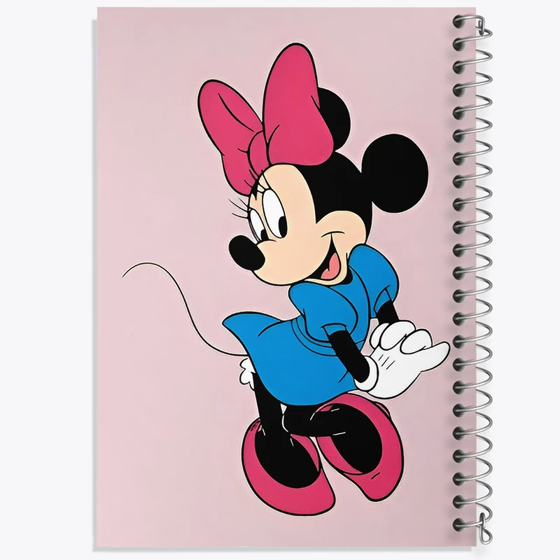 دفتر شطرنجی 50 برگ خندالو طرح میکی موس کد N2867