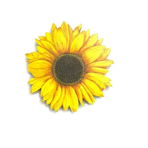 گل سینه زنانه مدل گل آفتابگردان