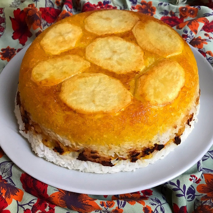 قالب کیک به گز مدل گرد گرانیتی کد 26