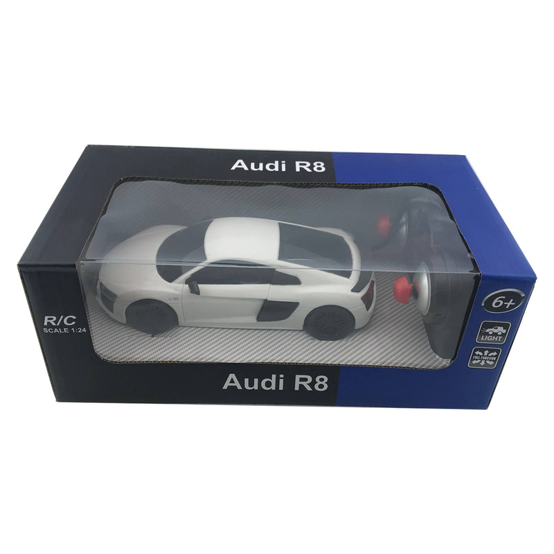 ماشین بازی کنترلی مدل Audi R8 چراغدار شارژی کد 27057