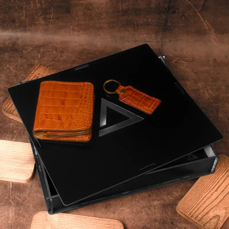 ست هدیه چرم آراهمراه مدل ARASET12