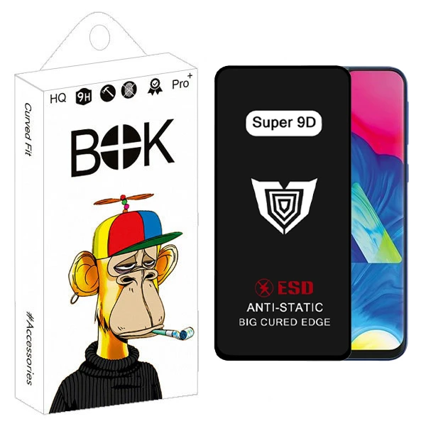 محافظ صفحه نمایش فول بوک مدل Super 9D Touch مناسب برای گوشی موبایل سامسونگ Galaxy a10 / a10s / m10 / m10s / m20