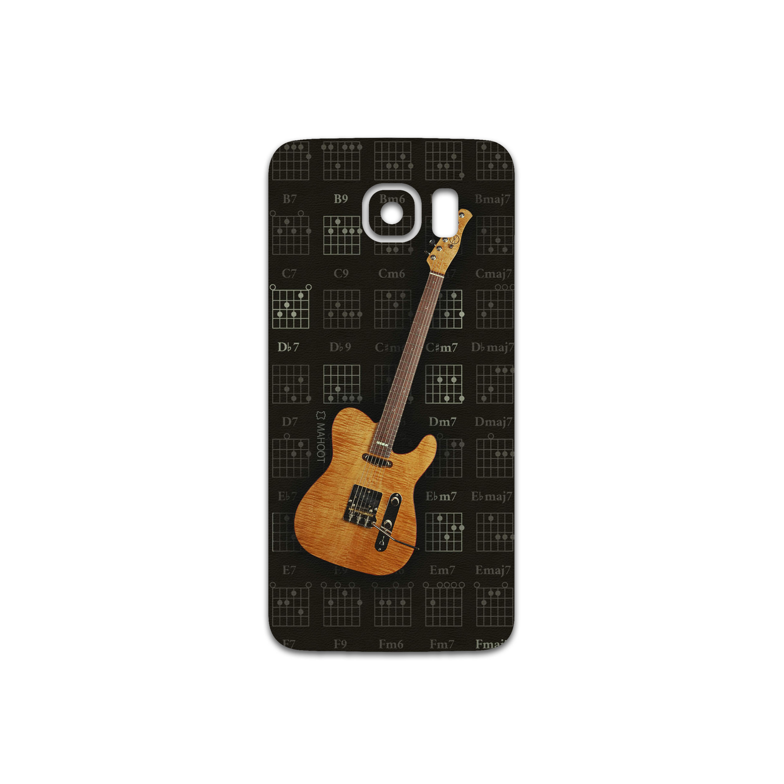 برچسب پوششی ماهوت مدل Guitar-Instrument مناسب برای گوشی موبایل سامسونگ Galaxy S6