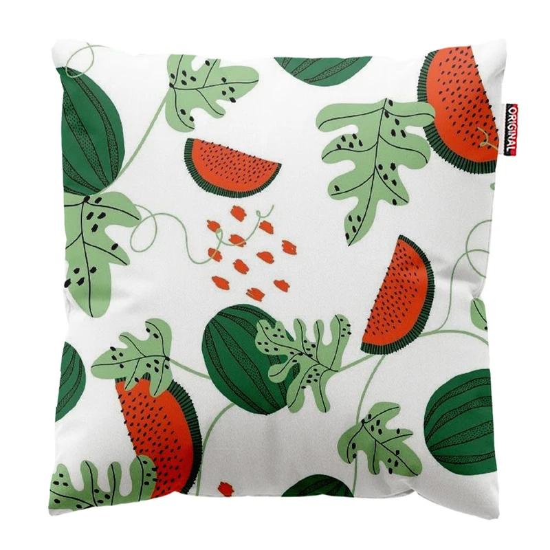  کوسن پاد آفرین طرح هندونه سایز 30*30 سانتی متر کد 1083