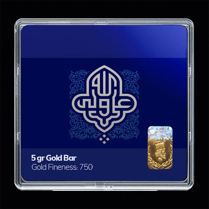 سکه گرمی طلا 18 عیار مدوپد مدل مذهبی کد SG11139 