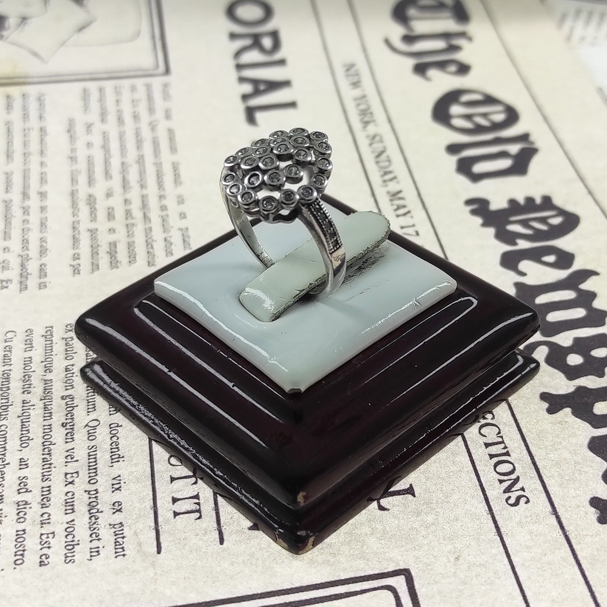 انگشتر نقره زنانه سلین کالا مدل برلیان کد 69