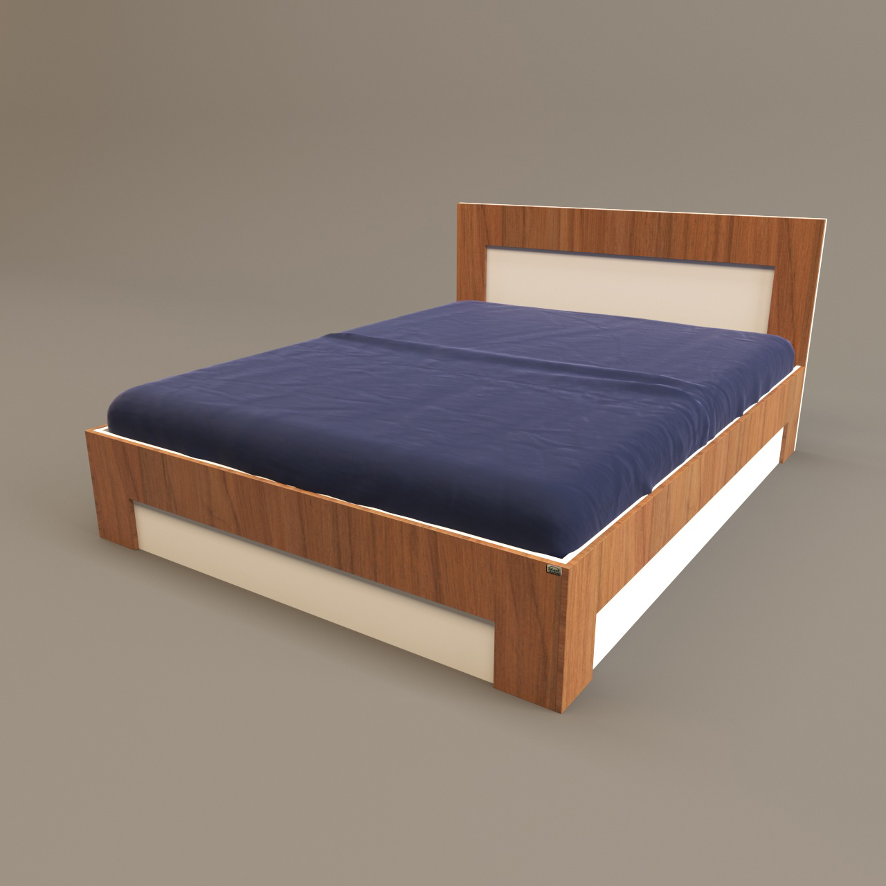 تخت خواب دو نفره اعیان مدل FH303 سایز 160x200 سانتی متر