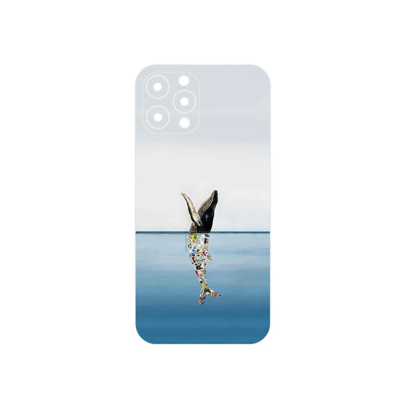 برچسب پوششی ماهوت مدل Collage of Sea Trash مناسب برای گوشی موبایل اپل iPhone 12 Pro Max