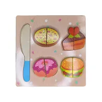 پازل آموزشی مدل جورچین برش خوراکی ها