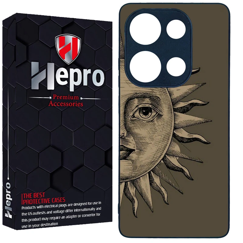 کاور هپرو طرح فانتزی مدل TPU مناسب برای گوشی موبایل شیائومی REDMI NOTE 13 PRO 4G