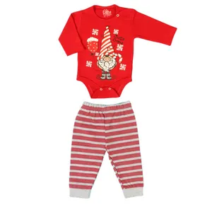 ست بادی و شلوار نوزادی مدل cab335p