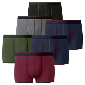 شورت پادار مردانه مدل LUST2025N6Pcs مجموعه 6 عددی