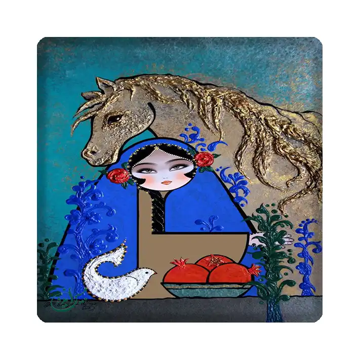 کاشی میبن ایده مدل خاتون kh10 کد 736