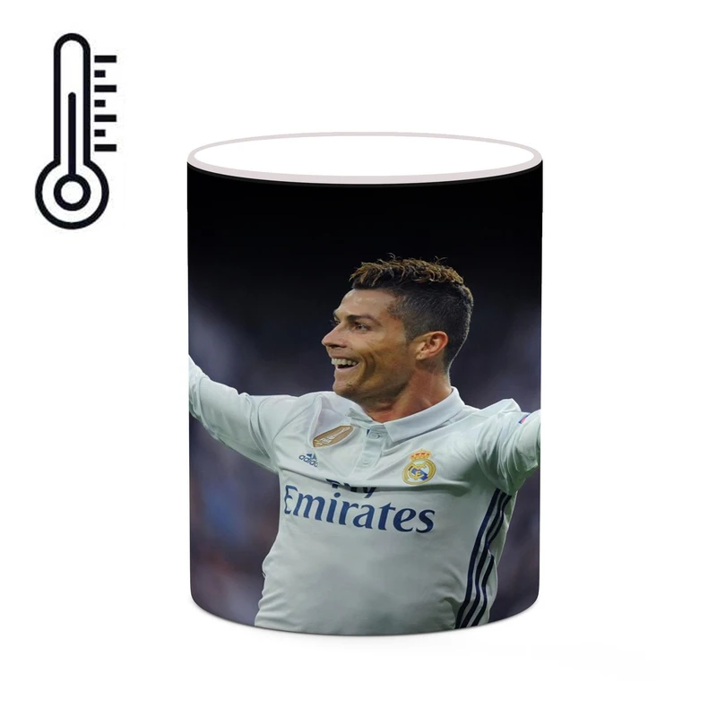 ماگ حرارتی کاکتی طرح Ronaldo رونالدو مدل mgh43201