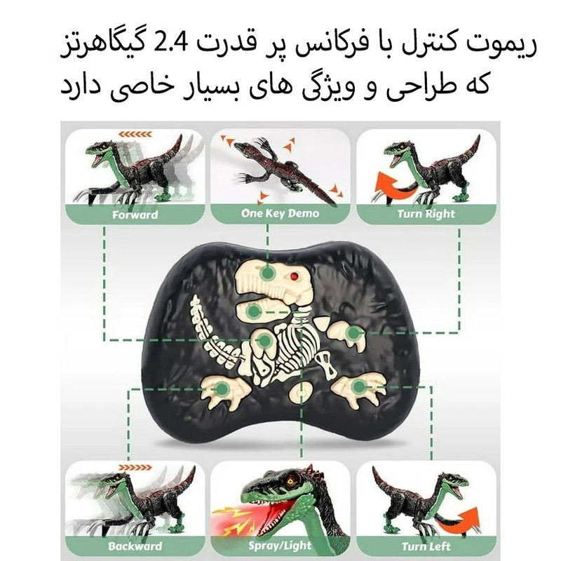ربات کنترلی مدل راهرو طرح دودزا کد RS056-1 ربات کنترلی مدل راهرو طرح دودزا کد RS056-1