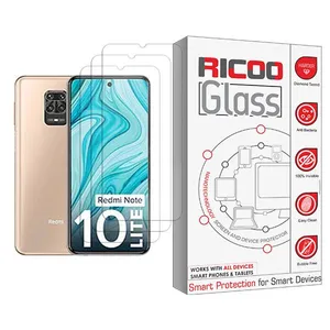 Ricoo Ricoo Glass MIX003 Screen Protector For Xiaomi Redmi Note 10 Lite Pack Of 3