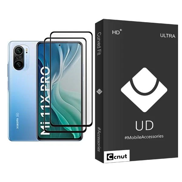 محافظ صفحه نمایش کوکونات مدل UDB Ultra MIX002 مناسب برای گوشی موبایل شیائومی Mi 11X Pro بسته دو عددی