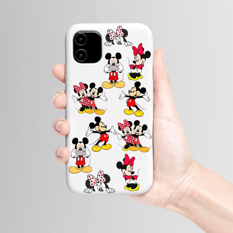 استیکر تزئینی موبایل و تبلت مدل میکی موس