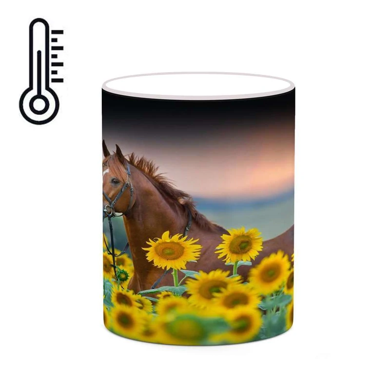 ماگ حرارتی کاکتی مدل اسب کد mgh24215