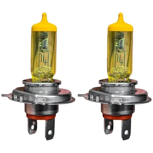 لامپ نور پایین و نور بالا چراغ جلو تک حالته بست یدک مدل Limo.YLW پایه H4 مناسب برای دوو ماتیز بسته ۲ عددی