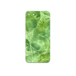 MAHOOT Green-Crystal-Marble Cover Sticker for Apple iPhone SE 2022