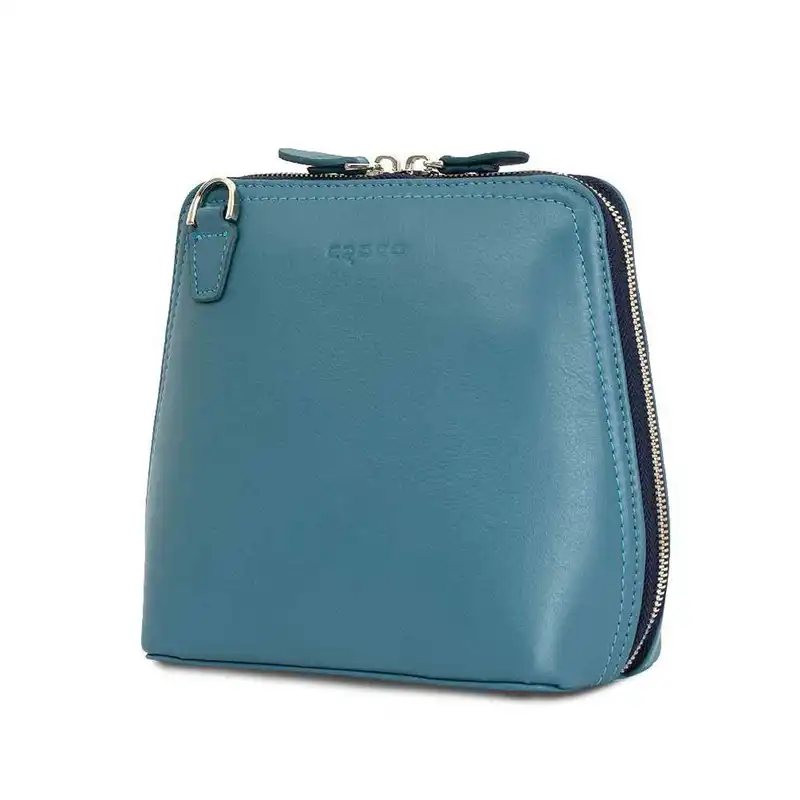 کیف رودوشی زنانه چرم کروکو مدل geloria