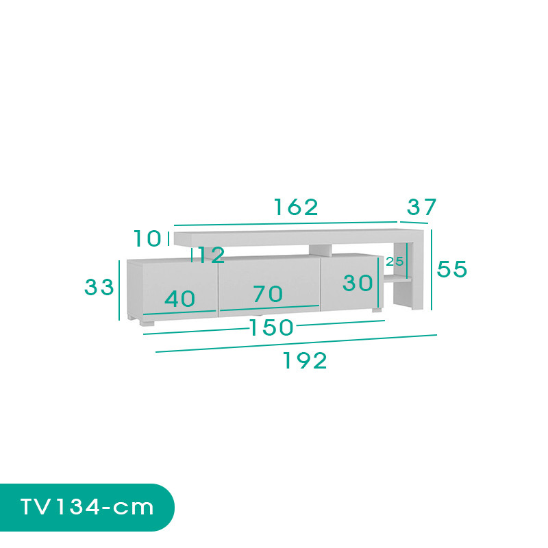 میز تلویزیون اسمردیس مدل TV134 میز تلویزیون اسمردیس مدل TV134