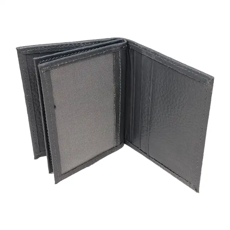 ست هدیه مردانه سرزمین چرم مدل 131096 رنگ طوسی