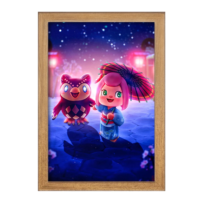 تابلو خندالو مدل بازی انیمال کراسینگ (Animal Crossing) کد 32673