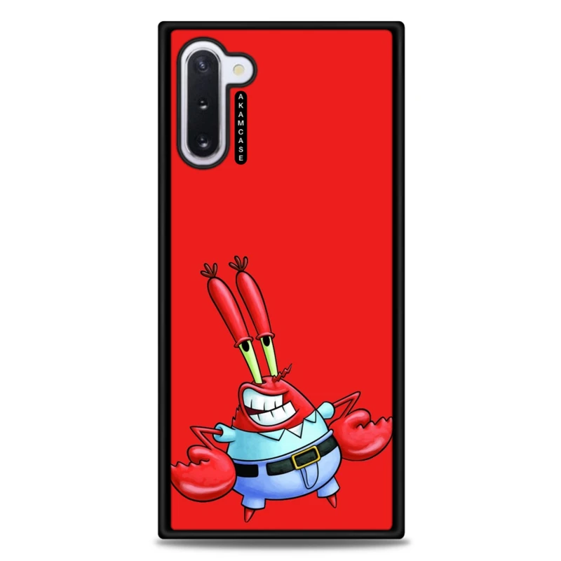 کاور آکام مدل AMC-WSGN10-SPONGE BOB15 مناسب برای گوشی موبایل سامسونگ Galaxy Note 10