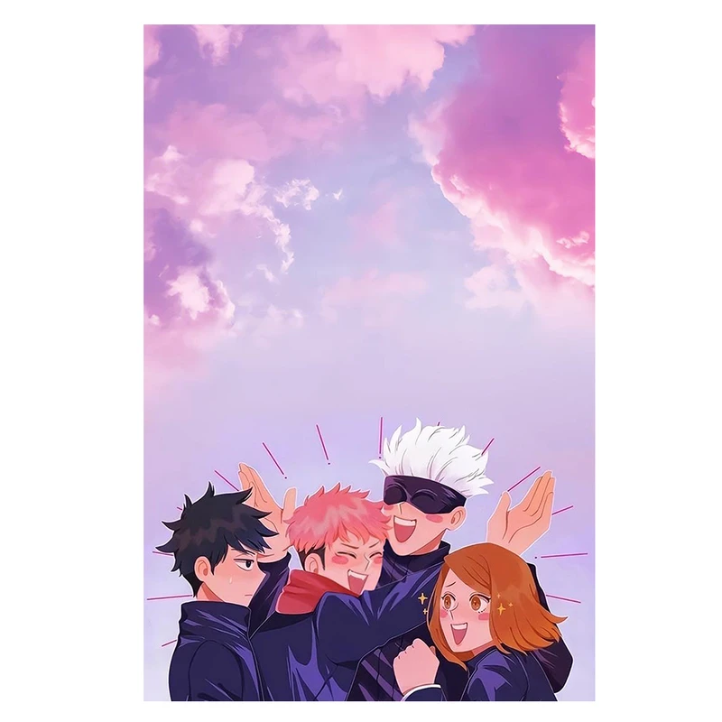 پوستر مدل انیمه جوجوتسو کایسن Jujutsu Kaisen کد 555