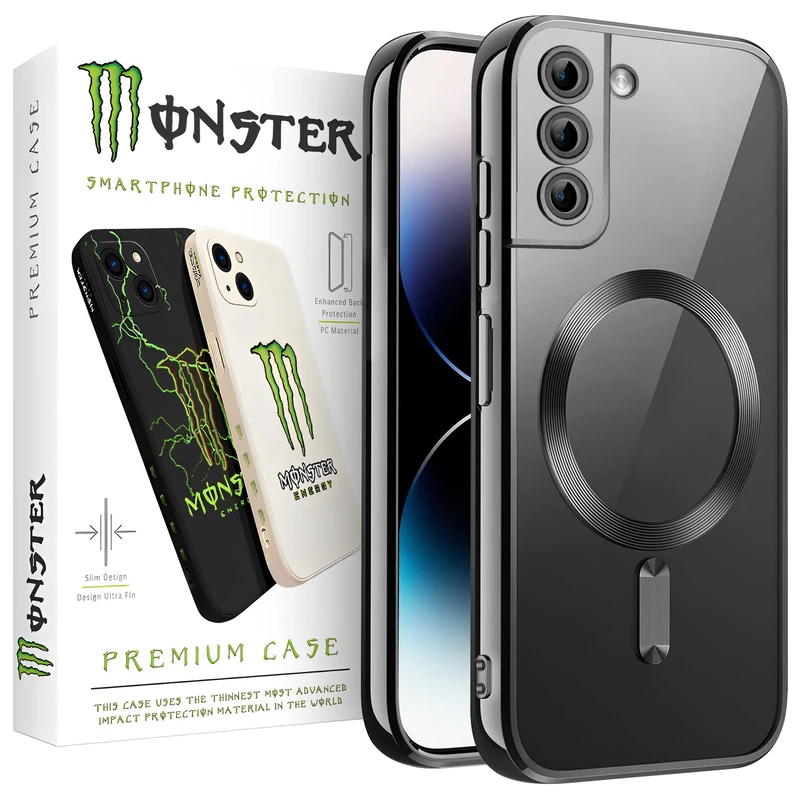  کاور مانستر مدل Clear Magsafe مناسب برای گوشی موبایل سامسونگ Galaxy S21 FE