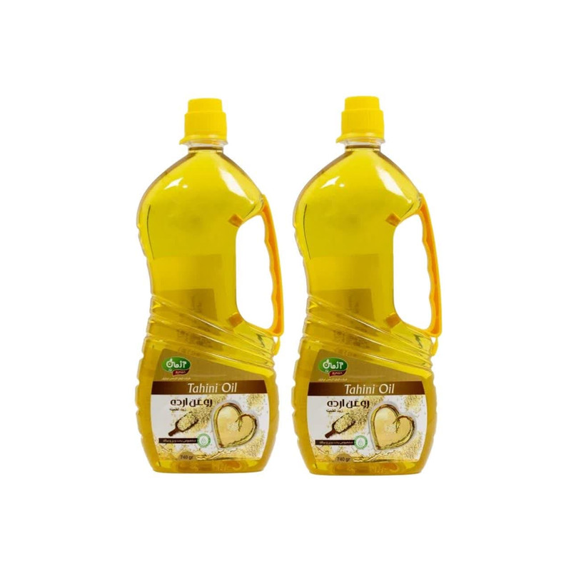 روغن ارده آژمان یزد - 740 گرم مجموعه 2 عددی