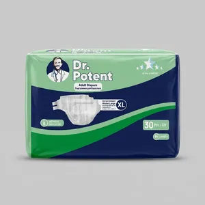 پوشک چسبی بزرگسال دکتر پوتنت مدل اولترا کامفورت سایز XL بسته 30 عددی