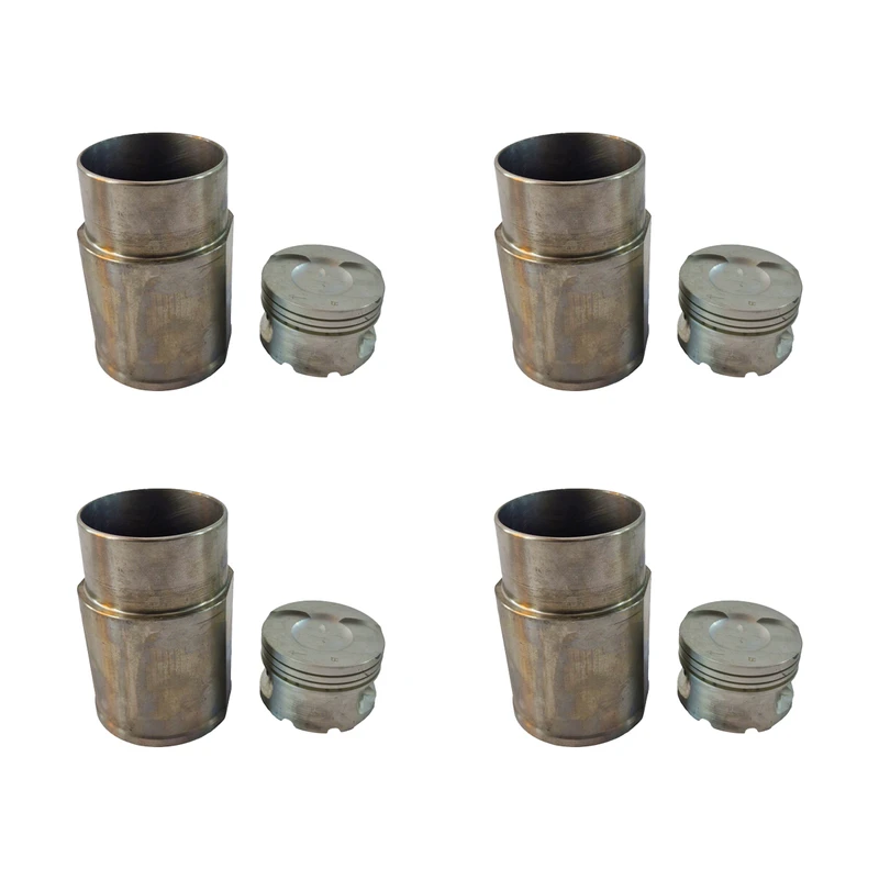 بوش و پیستون و گژن پین جی آی اس پی مدل PT-S1-XU7 کد 472956 مناسب برای پژو 405 و سمند بسته 4 عددی