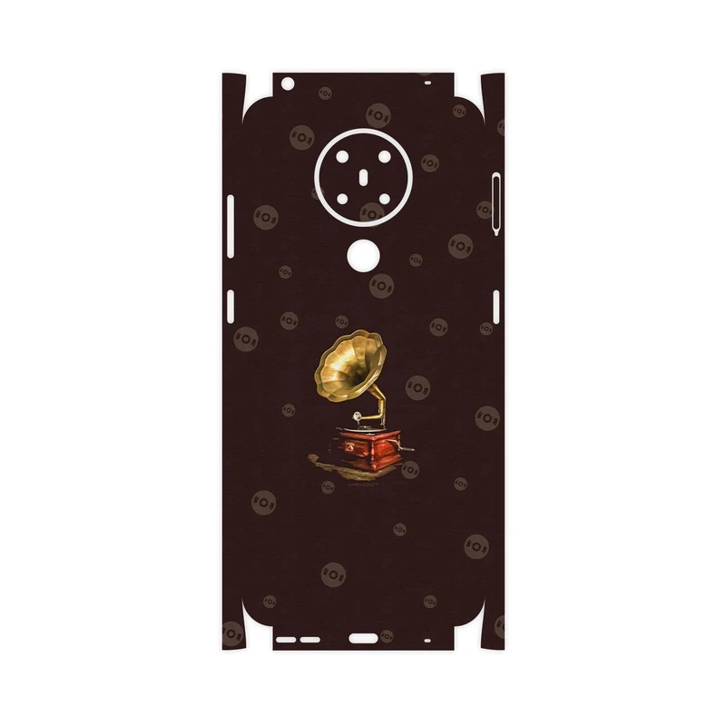 برچسب پوششی ماهوت مدل Gramophone Nostalgia-FullSkin مناسب برای گوشی موبایل نوکیا 5.3