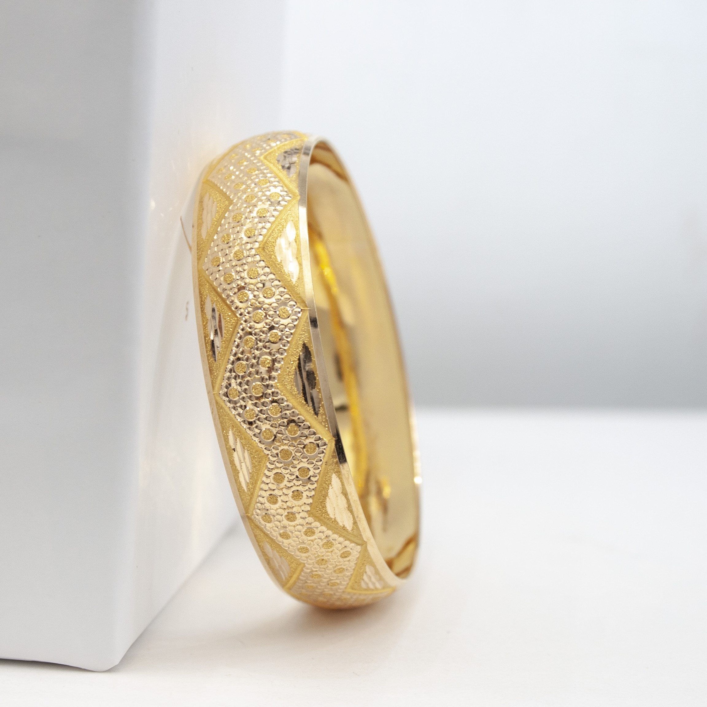 النگو طلا 18 عیار زنانه سهی مدل VB54-3