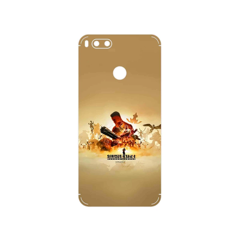 برچسب پوششی ماهوت مدل Serious Sam Game Series مناسب برای گوشی موبایل شیائومی Mi A1