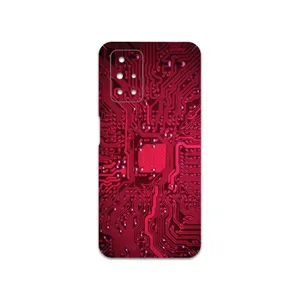 MAHOOT Red-Printed-Circuit-Board Cover Sticker for Xiaomi Redmi 10 Prime